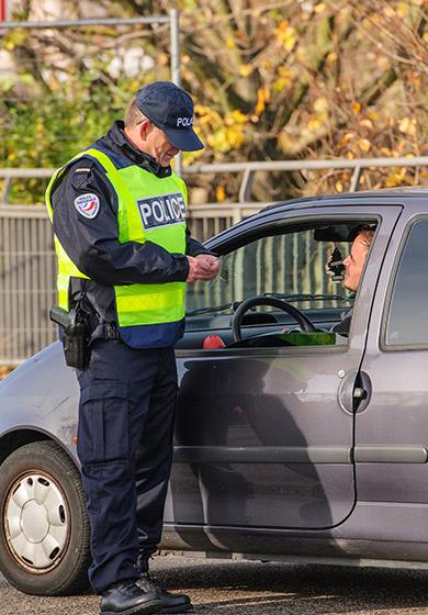 infraction routière